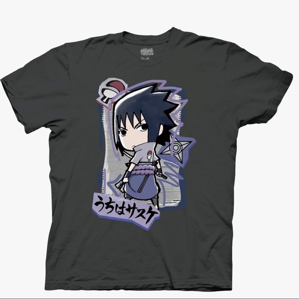 *NEW* Naruto Sasuke Uchiha T-Shirt